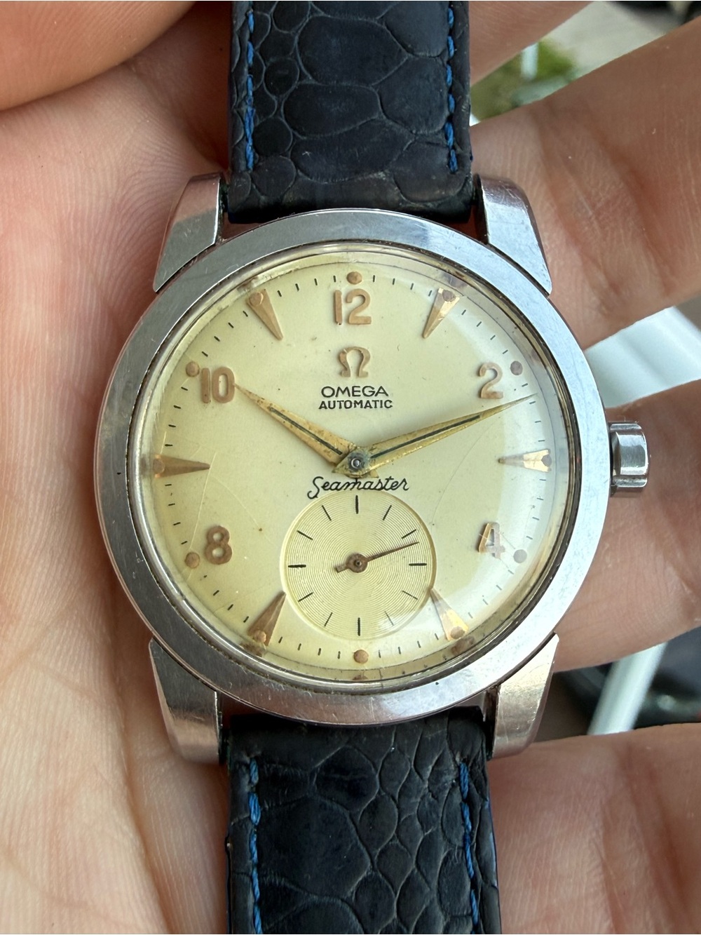 Vintage Omega Seamaster 2766-1 – Cal 344 Bumper Automatic | 34.5mm | 1950’S. - Picture 9 of 14